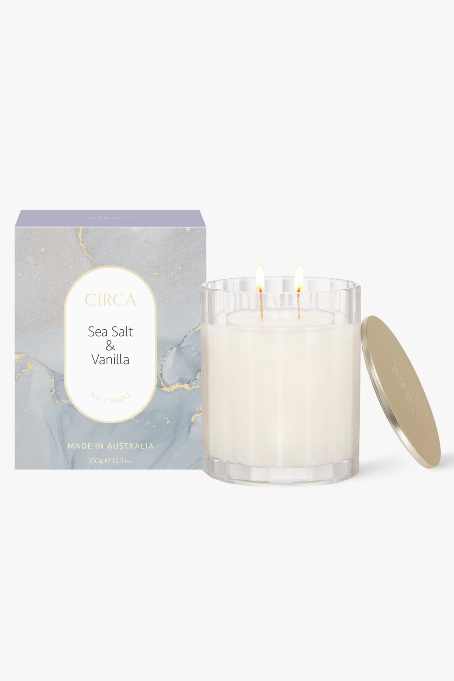 CH Sea Salt + Vanilla Candle 350g 3 CH Sea Salt + Vanilla Candle 350g