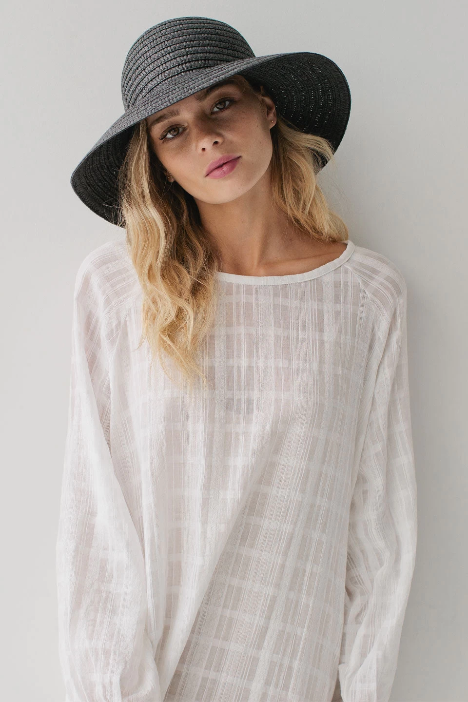 So Shady Woven Black Hat 4 So Shady Woven Black Hat - Image 2