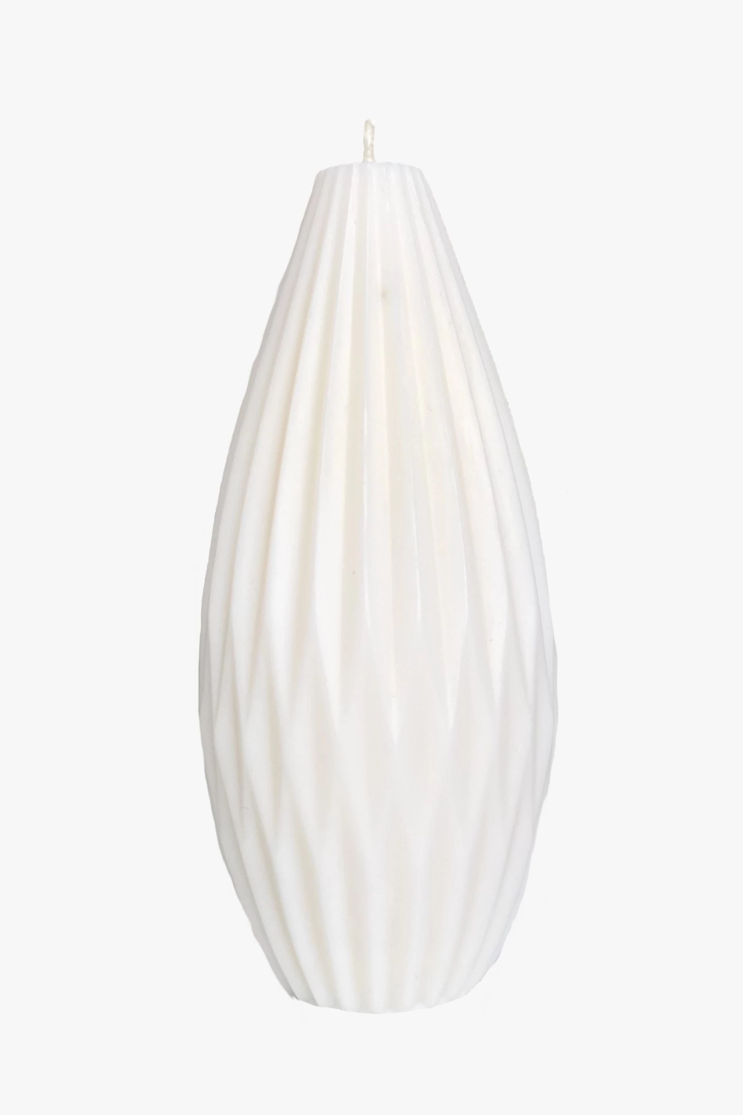 Sophie Tall White Uncented Candle H15cm X W7cm 3 Sophie Tall White Uncented Candle H15cm X W7cm