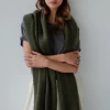 So Snug Forest Green 50% Recycled Polyester 50% Polyester Scarf