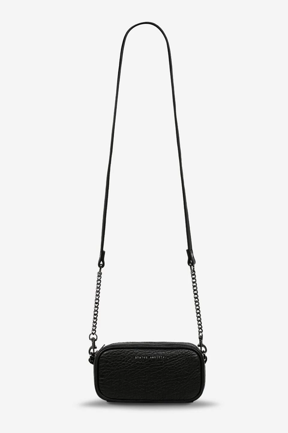 New Normal Black Bubble Mini Cross Body With Chain 5 New Normal Black Bubble Mini Cross Body With Chain - Image 3