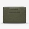 Popular Problems Khaki Wallet 2 Popular Problems Khaki Wallet -Fashion Clothing Store status anxiety wallet popular problems khaki front