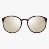 Le Specs Swizzle Thin Round Matte Tort Gold Mirror Sunglasses 2 Le Specs Swizzle Thin Round Matte Tort Gold Mirror Sunglasses -Fashion Clothing Store swizzlebrowntort
