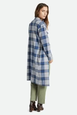 Brixton Ashby Duster Navy Check Cotton Shacket 8 Brixton Ashby Duster Navy Check Cotton Shacket -Fashion Clothing Store tdffthzb6mqrw5poqtbc 900x 1