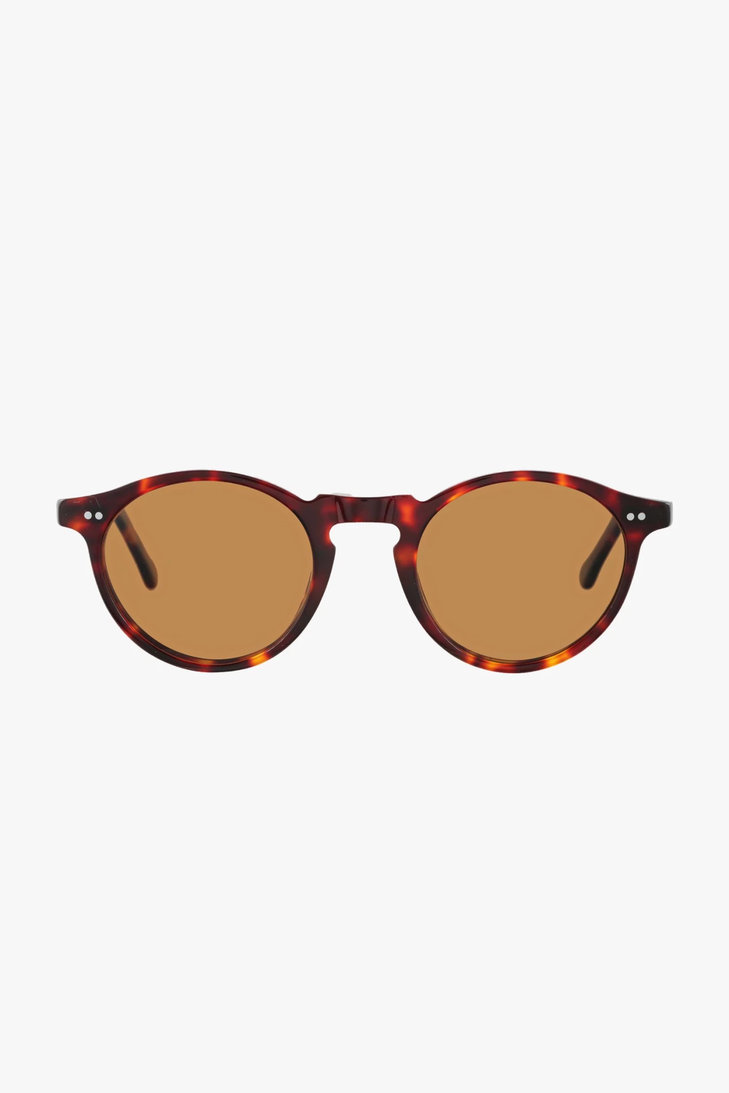 Ascetic Brown Tort Round Sunglasses 3 Ascetic Brown Tort Round Sunglasses