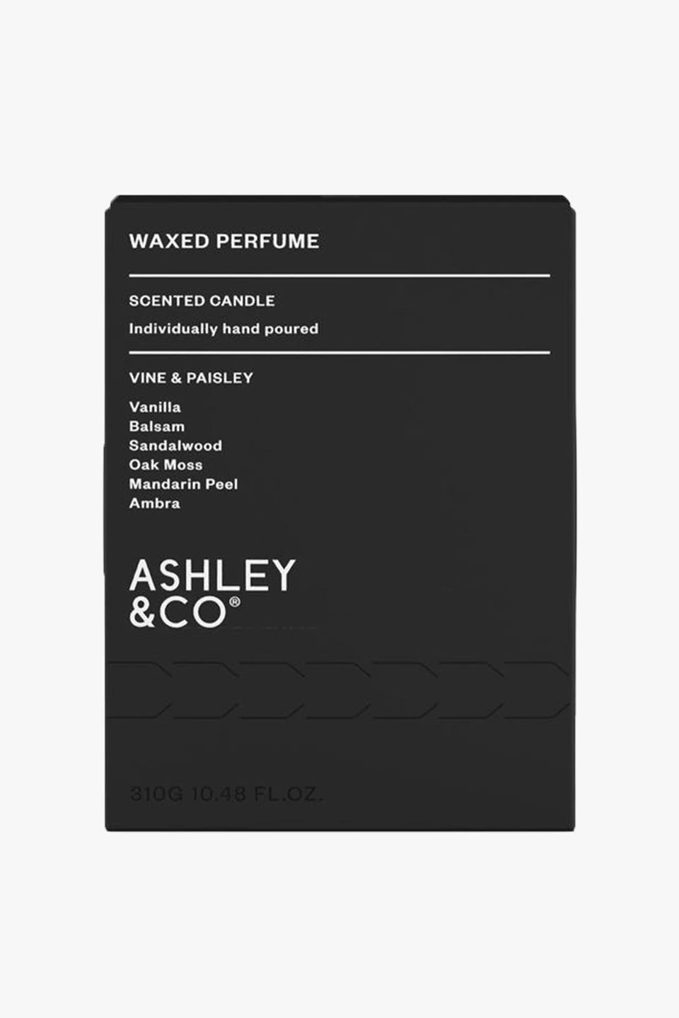 Natural Waxed Vine + Paisley Perfume Candle EOL 5 Natural Waxed Vine + Paisley Perfume Candle EOL - Image 3