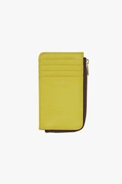Winona Citrine Leather Card Holder 7 Winona Citrine Leather Card Holder -Fashion Clothing Store winonacitrinewallet2